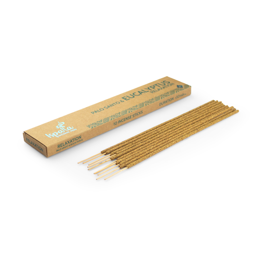 Ispalla Palo Santo & Eucalyptus Incense (Relaxation)- Retail Display Box- 12 packs 